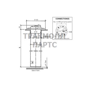 FUEL DIP PIPE SENDER  80MM L - X10-224-009-016