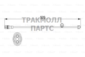 ДАТЧИК ИЗНОСА ДИСК.КОЛОДКИ - 1987473533