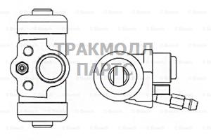 ЦИЛИНДР КОЛЕСНЫЙ - F026002360