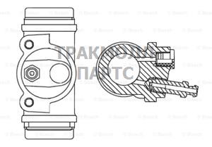 ЦИЛИНДР КОЛЕСНЫЙ - F026002367