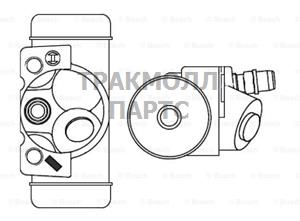 ЦИЛИНДР КОЛЕСНЫЙ - F026002378