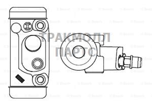 ЦИЛИНДР КОЛЕСНЫЙ - F026002382