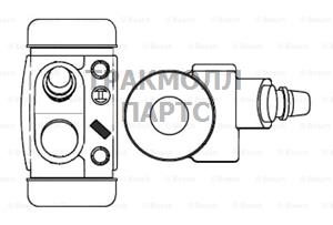 ЦИЛИНДР КОЛЕСНЫЙ - F026002391