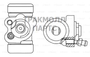 ЦИЛИНДР КОЛЕСНЫЙ - F026002393