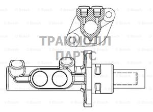 Главный тормозной цилиндр - F026003943