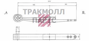 Рессора BPW о.н. 0508212830 M1025700 ER0508212830 MARSHALL - M1025700