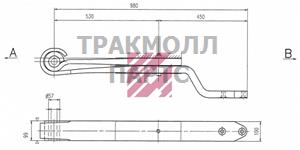 Рессора ROR о.н. 21221335 M1070200 ER21221335 MARSHALL - M1070200