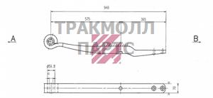 Рессора BPW о.н. 0508213890 M1071500 ER0508213890 MARSHALL - M1071500