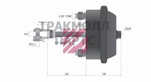 Тормозная камера тип 20 M2712064 - M2712064