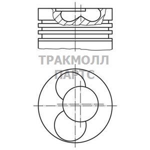 Поршень комплект - 030 40 12