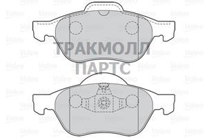 КОЛОДКИ ТОРМОЗНЫЕ ДИСКОВЫЕ - 301026