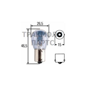 Лампа накаливания 24V 15W BA15S - 8GA 002 072-291