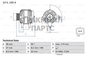 Генератор - 0986083200