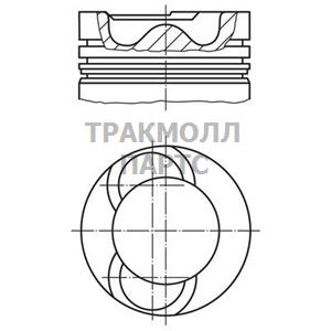 Поршень комплект - 213 62 10