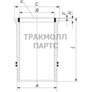 ГИЛЬЗА - 213 LW 00100 000