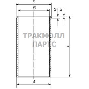 ГИЛЬЗА ЦИЛИНДРА - 213 WT 02 00