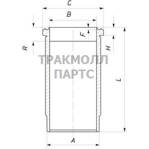 ГИЛЬЗА ЦИЛИНДРА - 037 WN 11 01