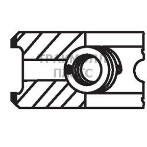 КОМПЛЕКТ ПОРШНЕВЫХ КОЛЕЦ - 228 40 N0