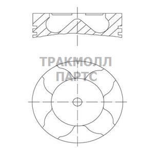 КОЛЬЦА ПОРШНЕВЫЕ - 229 34 00