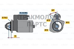 Стартер Foc98- Fie/Fus02- - 0001107418