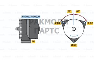 АВТОЗАПЧАСТЬ - 0120484021