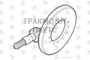 CROWN WHEEL/PINION 3510 - 74.17.0247