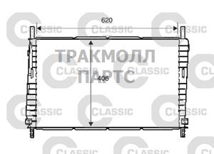 РАДИАТОР СИСТЕМЫ ОХЛАЖДЕНИЯ - 234286