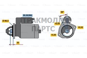 Оригинальная запчасть - 0001367071