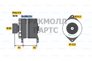 АВТОЗАПЧАСТЬ - 0120488287