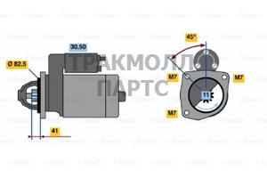 Оригинальная запчасть - 0986015401