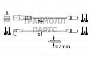 RC-AD 202 к-кт проводов Audi 100 2.0 - 0986356320