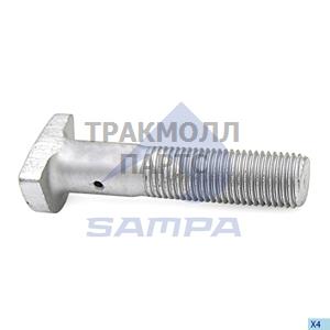 Поперечный 3-секторный винт M18X2X80-10 - 020.439