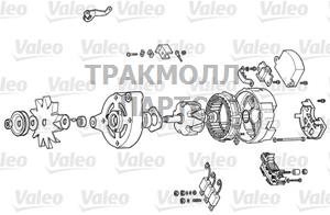 Реле-регулятор генератора AGCO ALLIS 91-00 AGCO WHITE - 2940357