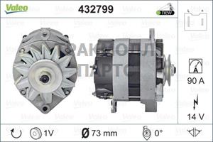 ГЕНЕРАТОР 14V 105A BOSCH - 432799