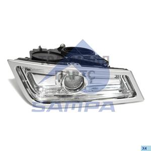 Стекло фары противотуманной VOLVO правоеTD0151018RS TD01-51-018RSR 1304030061 - 032.220