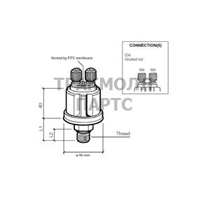 PRESS SENDER 10BAR INSUL/RET - 360-081-032-003C