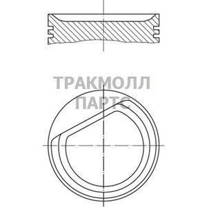 Поршень комплект - 001 26 01