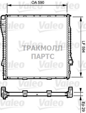 Радиатор-охлаждение-двигателя - 734895