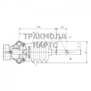 Кран уровня пола - 4640070030