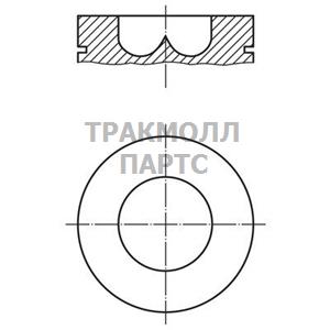 Поршнекомплект - 008 05 00