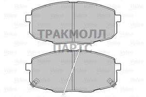 КОМПЛЕКТ ТОРМОЗНЫХ КОЛОДОК - 598842