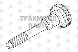 Первичный вал ступенчатая коробка передач - 60.53.0043