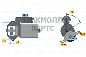 Стартер Bosch - 0986012921