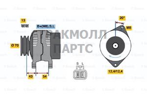 Генератор - 0986045611