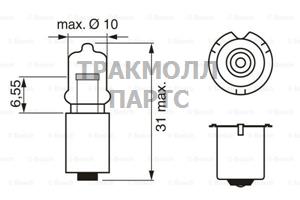 KFZ-GLUEHLAMPE - 1987302608