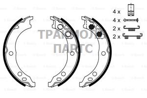 КОЛОДКИ ТОРМОЗНЫЕ - 0986487712