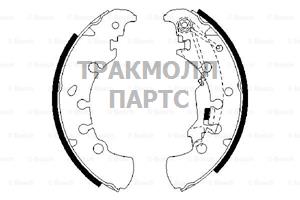 BRAKE SHOE BOSCH - 0986487716