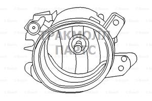 Фаpа противотуманная левая MB W169/W204/S204/W212/C219 / SMART - 0305076001