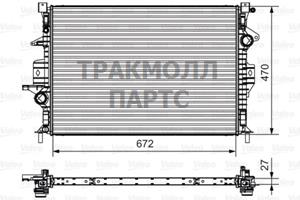 Радиатор охлаждения ДВС - 735551