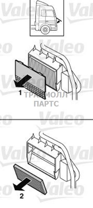 Фильтр воздушный кабины DAF 95 XF XF - 716006